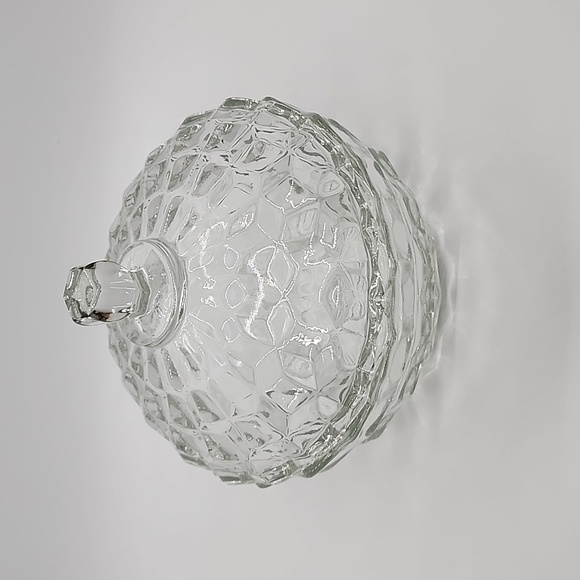 Vintage Small Fostoria Covered Dish Clear Glass - Picture 2 of 4